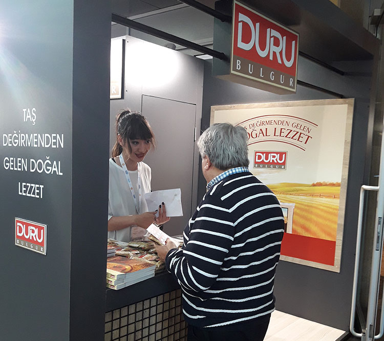 Duru Bulgur received great interest at the Gastromasa Conference!