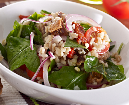  ルッコラ付きブルグルサラダ