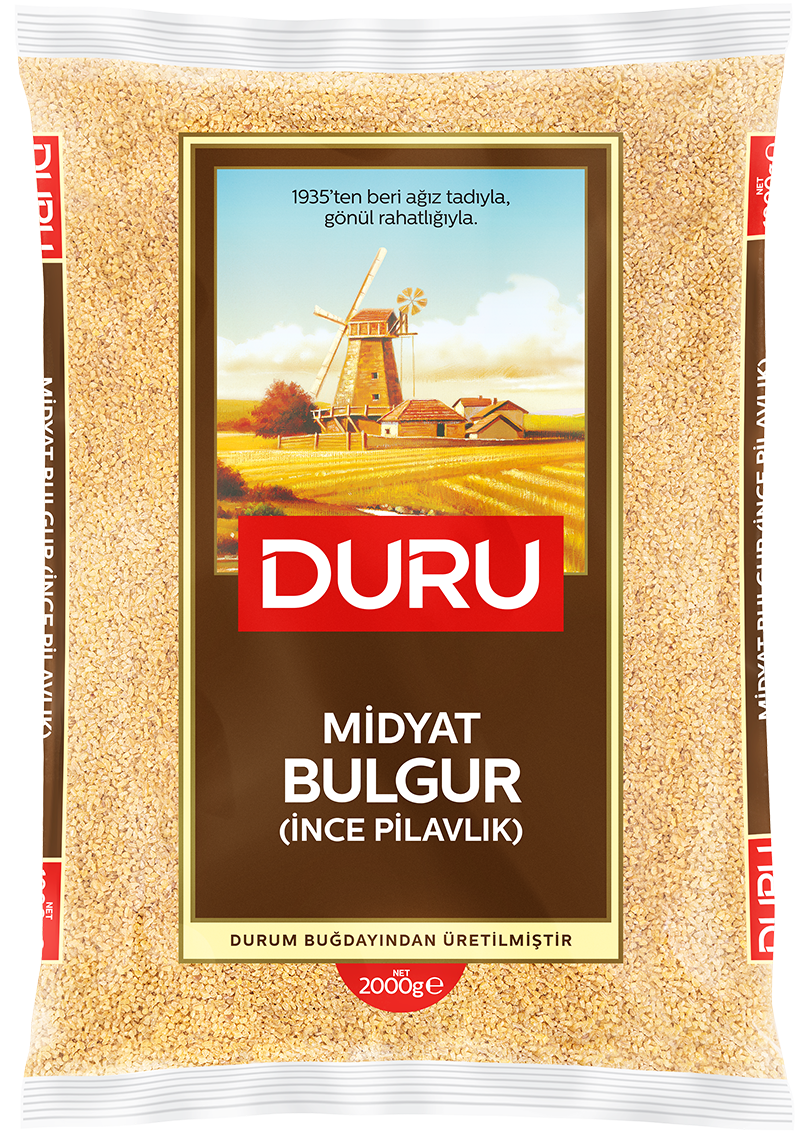 Midyat Bulgur (İnce Pilavlık) 2000g