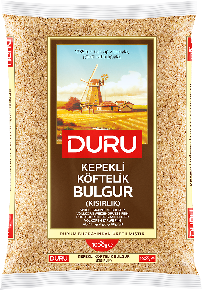 Kepekli Köftelik Bulgur (Kısırlık)