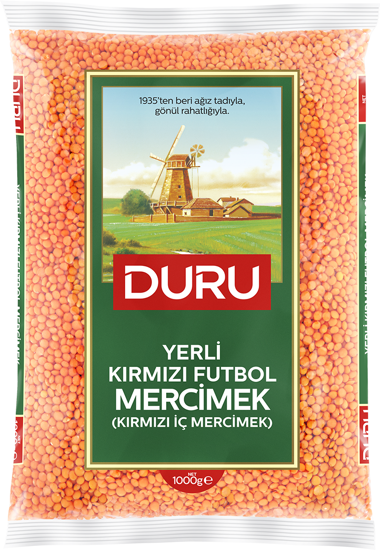 Yerli Kırmızı Futbol Mercimek