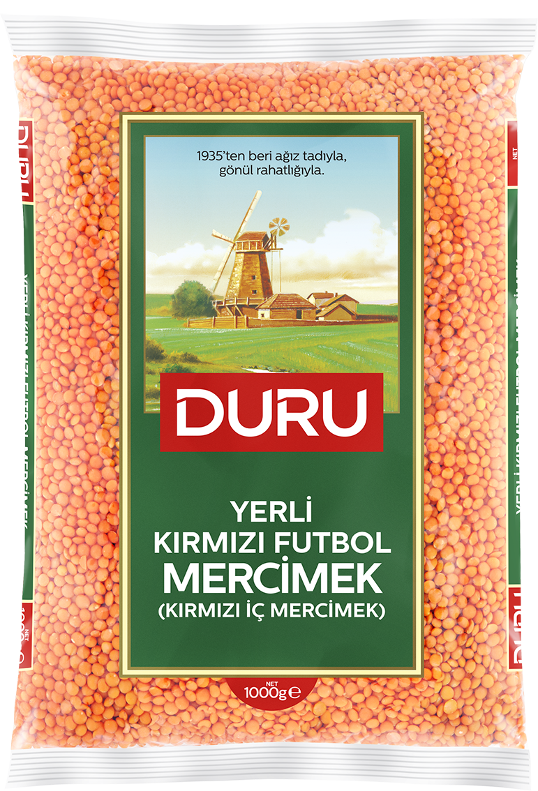 Yerli Kırmızı Futbol Mercimek