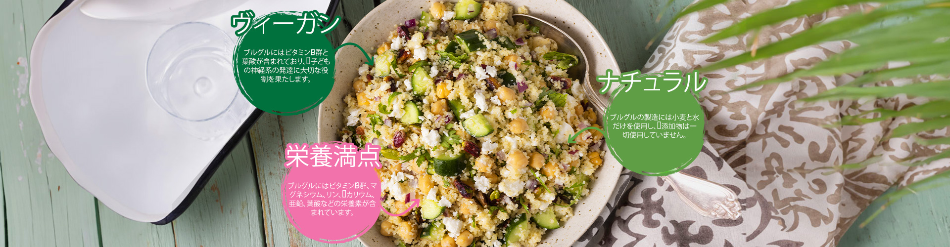 カラフルパプリカの詰め物ブルグル