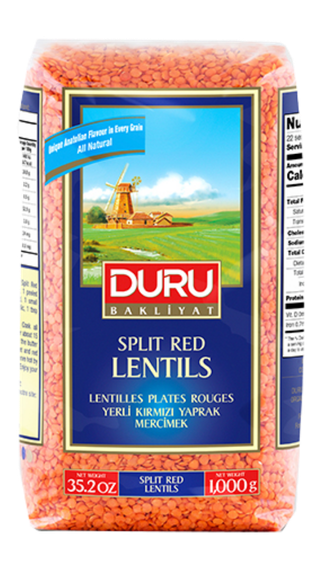 Lentilles Rouges Décortiquées