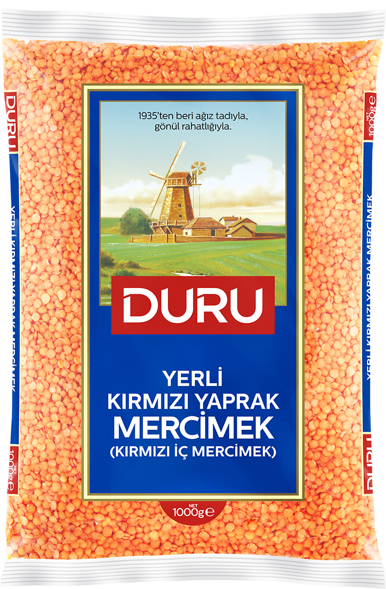 Yerli Kırmızı Yaprak Mercimek 